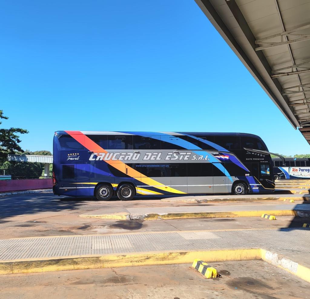 Bus to Ciudad del Este, Asunción | Paraguay | Elämää Nomadina matkablogi