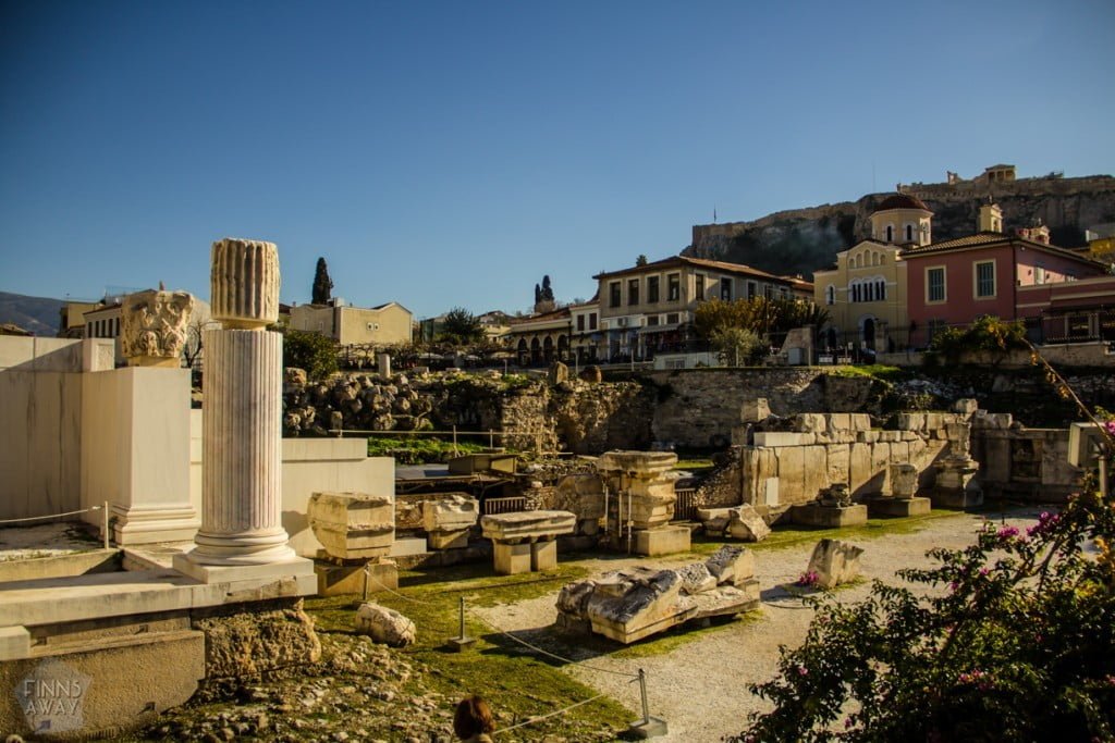 Ateenan raunioita | Elämää nomadina blogi