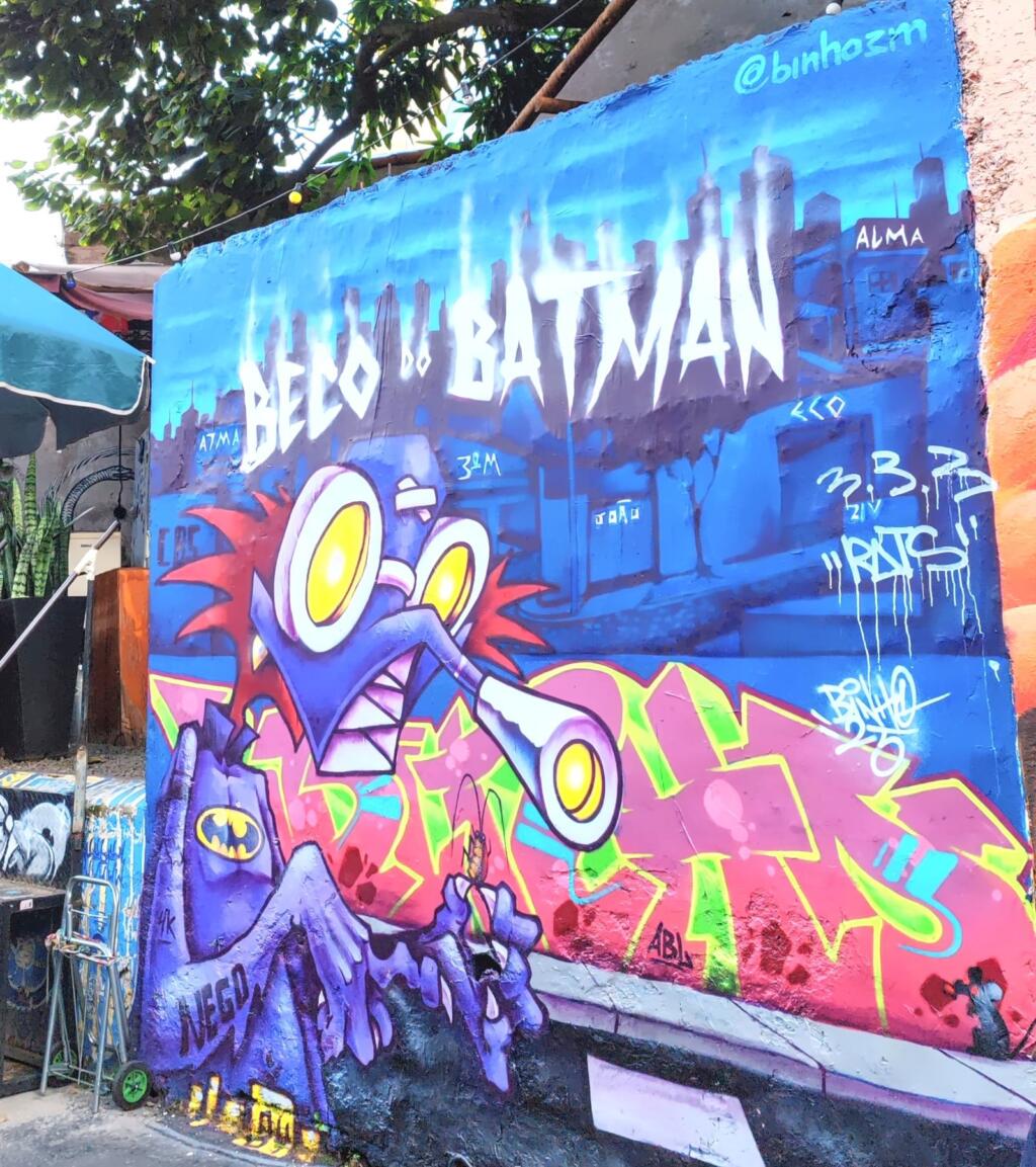 Beco do Batman, São Paulo, Brasilia | Itacarén rannoilta Rio de Janeiroon ja São Pauloon | Elämää Nomadina blogi