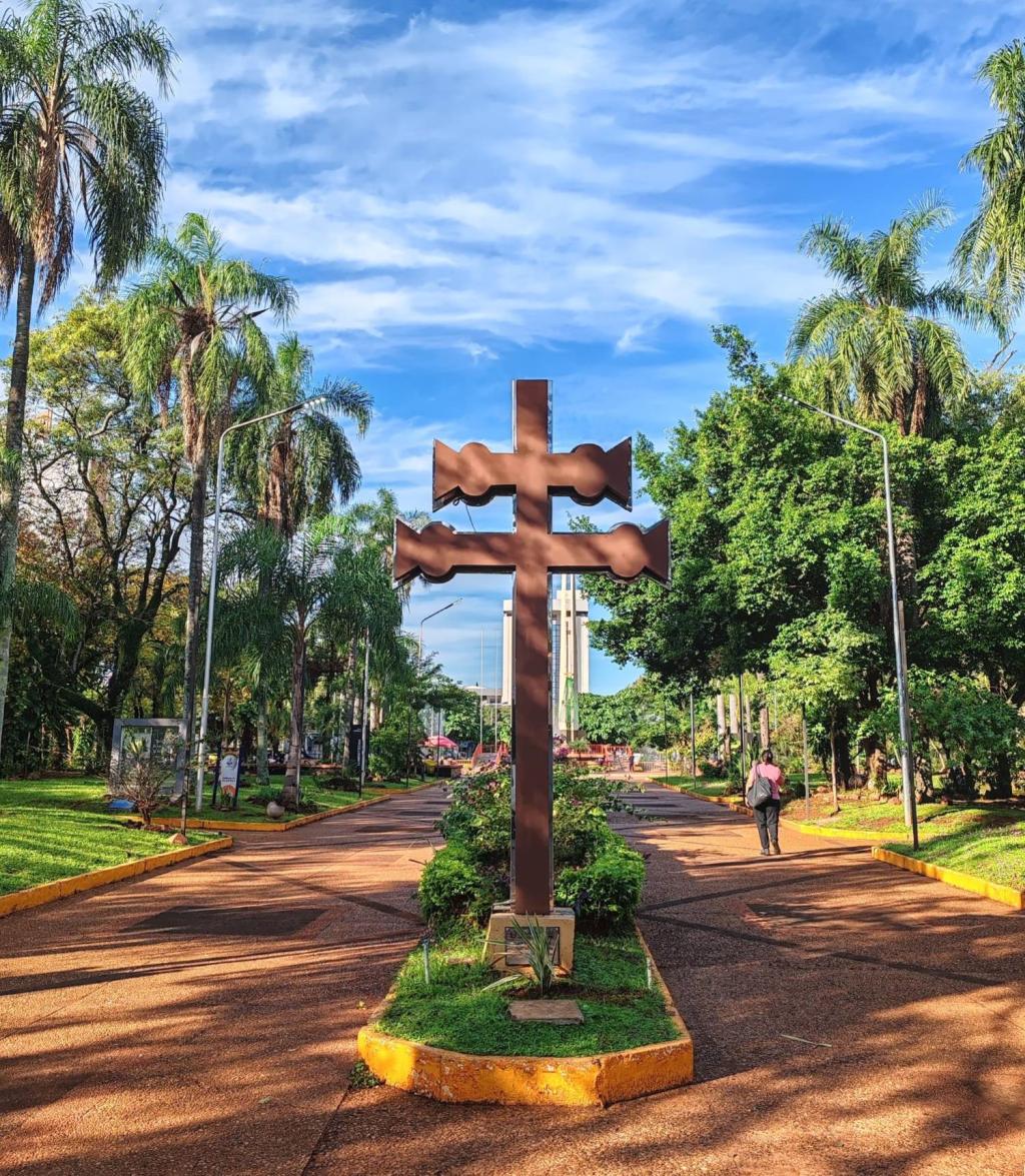 Plaza de Armas, Encarncion | Paraguay | Elämää Nomadina matkablogi