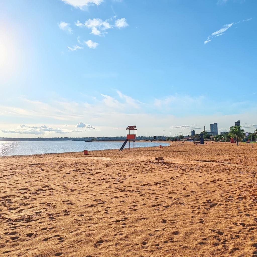 Playa San José, Encarncion | Paraguay | Elämää Nomadina matkablogi