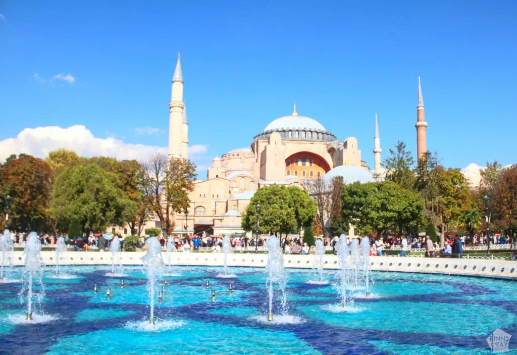 Hagia Sophia moskeija | Istanbul, Turkki | Elämää Nomadina blogi
