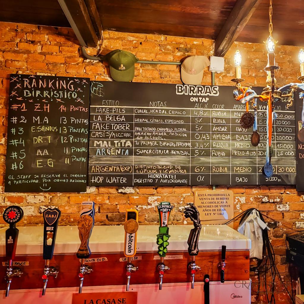 Malta Brava craft beer Encarnacion Paraguay