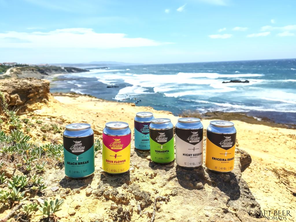 Rantamaisema Ericeirassa ja paikallisia oluita | Road trip Portugalissa: Rannikkomaisemia, Tomar ja Coimbra | Elämää Nomadina