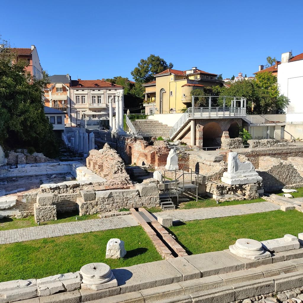 Roman Forum and Odeon | Plovdiv, Bulgaria | Elämää Nomadina blogi