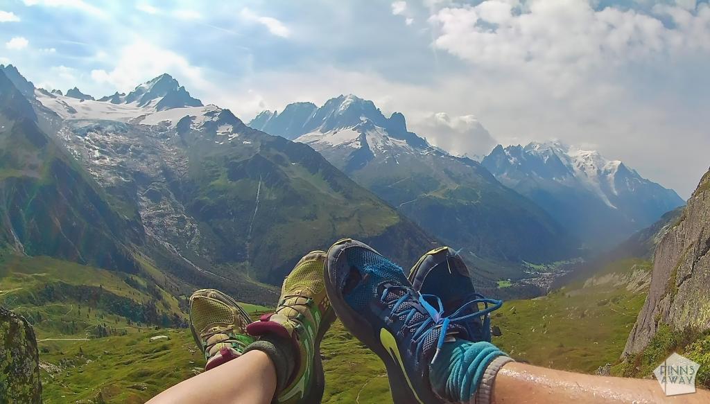 Risat polkujuoksukengät Tour du Mont Blancilla | Nomadin luottovarusteet | Elämää Nomadina blogi