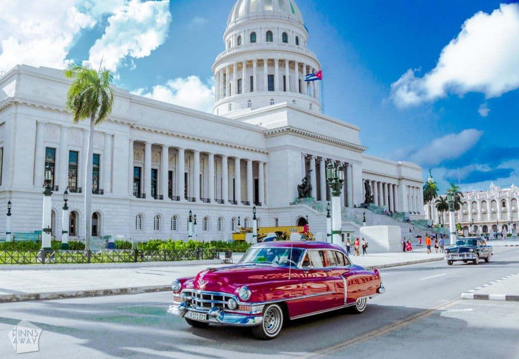 El Capitolio ja amerikanraudat ovat Havannan symboleja | Kuuba | Elämää Nomadina blogi
