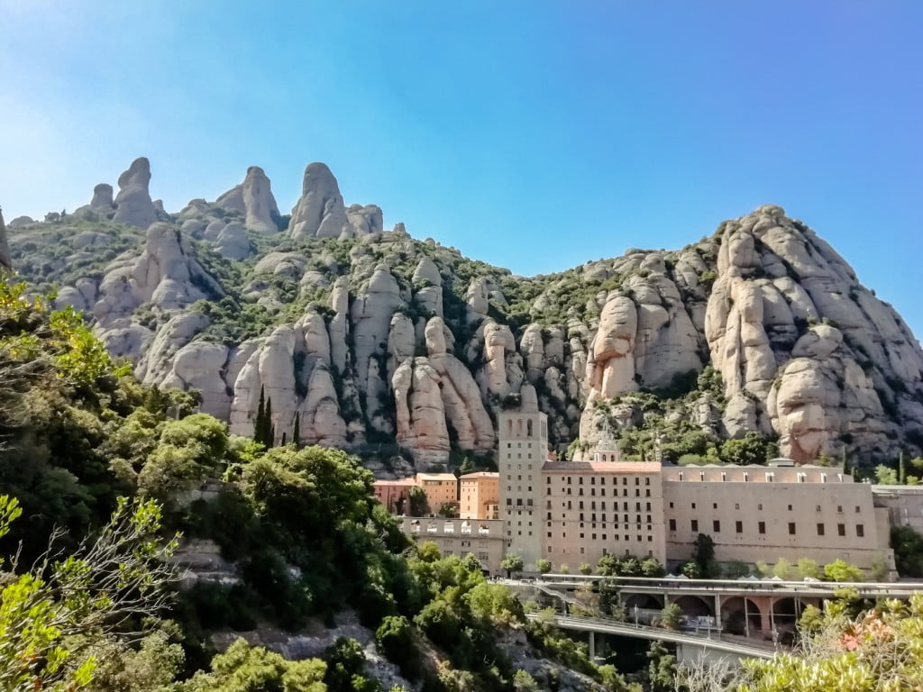 anta Maria de Montserrat luostari, Katalonia, Espanja | Elämää Nomadina Blogi