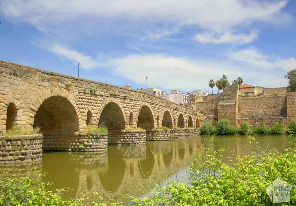 Puente Romano Merida | Road trip Extremadurassa | Espanja | Elämää Nomadina blogi