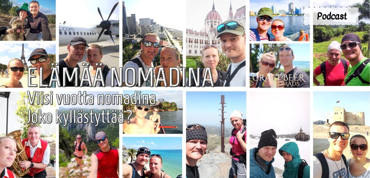 Elämää Nomadina - Elamaa Nomadina Viisi vuotta nomadina joko kyllastyttaa podcast